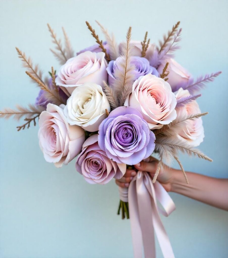 Lavender and Light Pink Flower