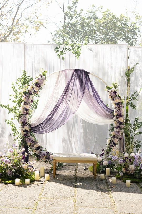 Lilac and Sage Green Wedding Decor