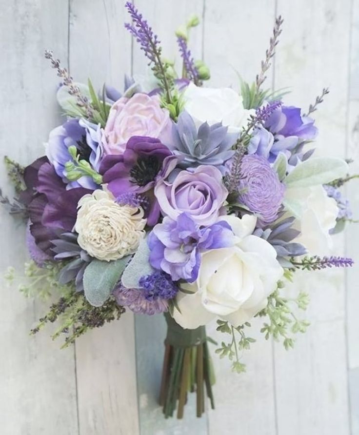 Lilac and Sage Green Wedding Flower