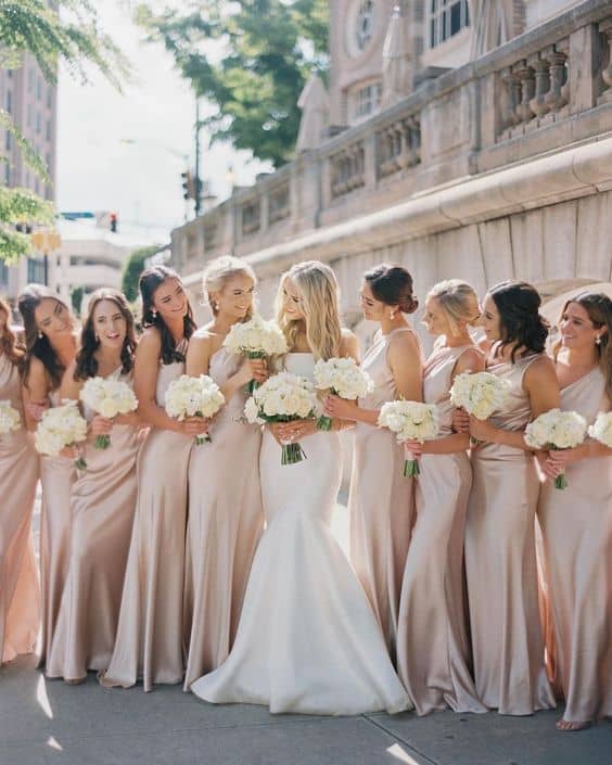 Elegant-Classic Bridesmaids Dresses
