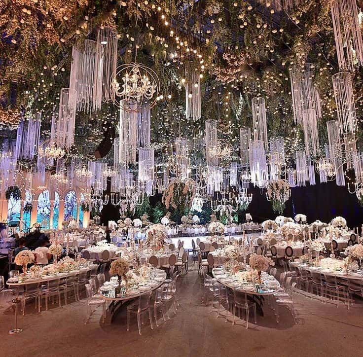 Glamour Wedding Decoration Inspiration