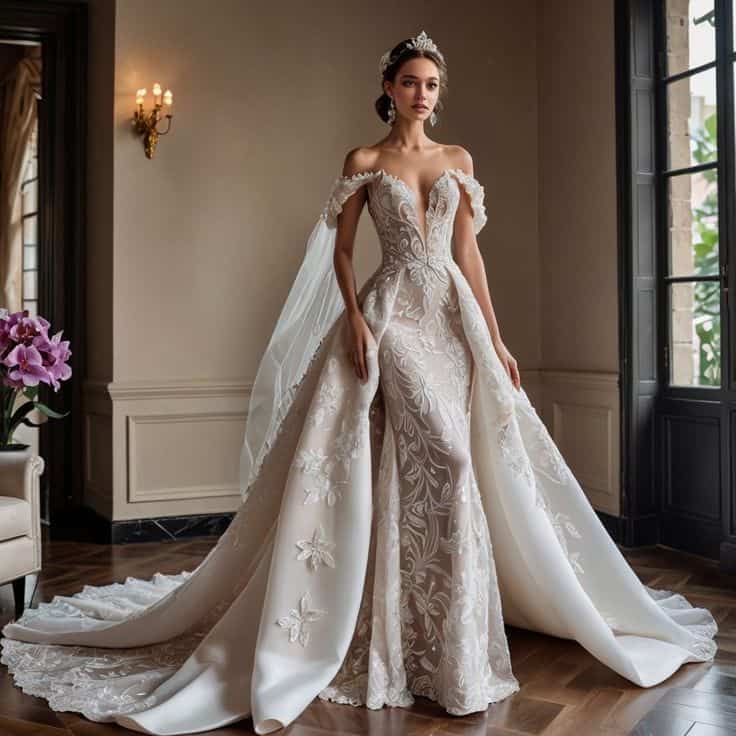 Glamour Wedding Gown