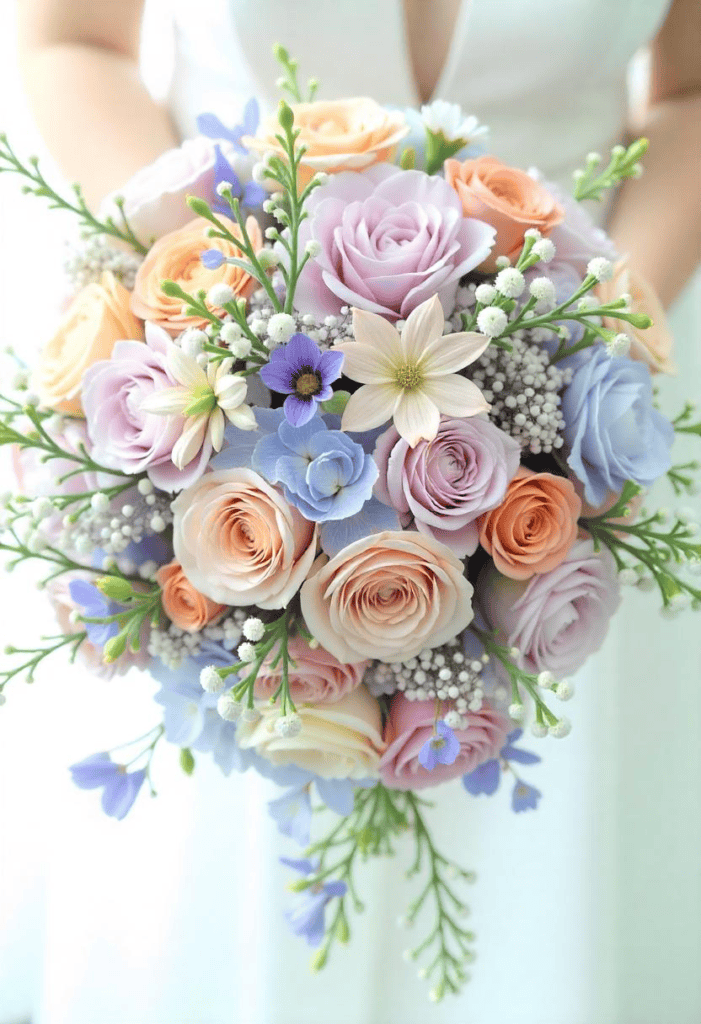 Pastel Hand Bouquet