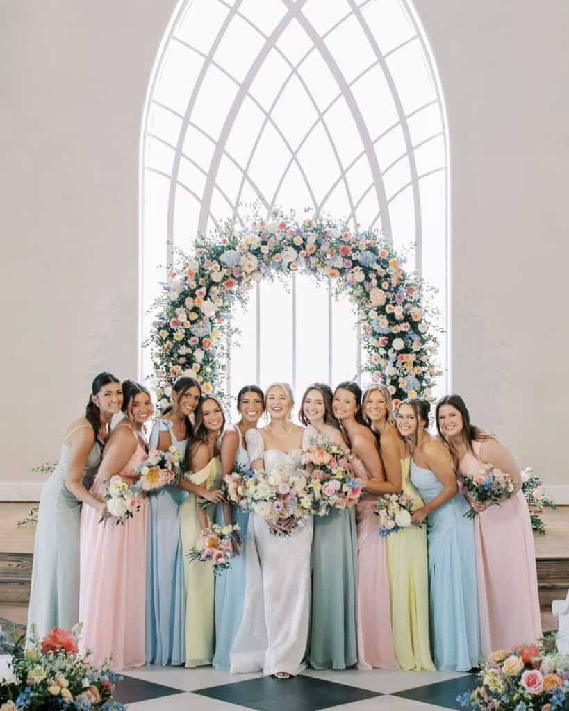 Pastel Wedding Attire Inspirations