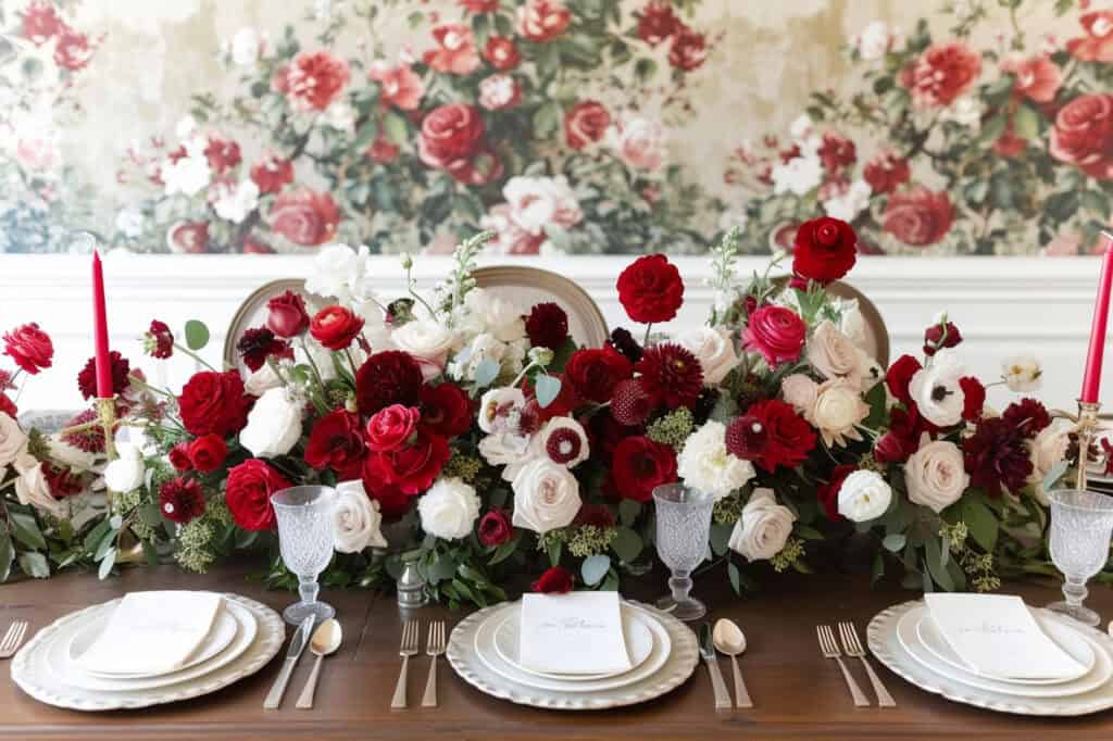 Wedding Centerpieces with Roses