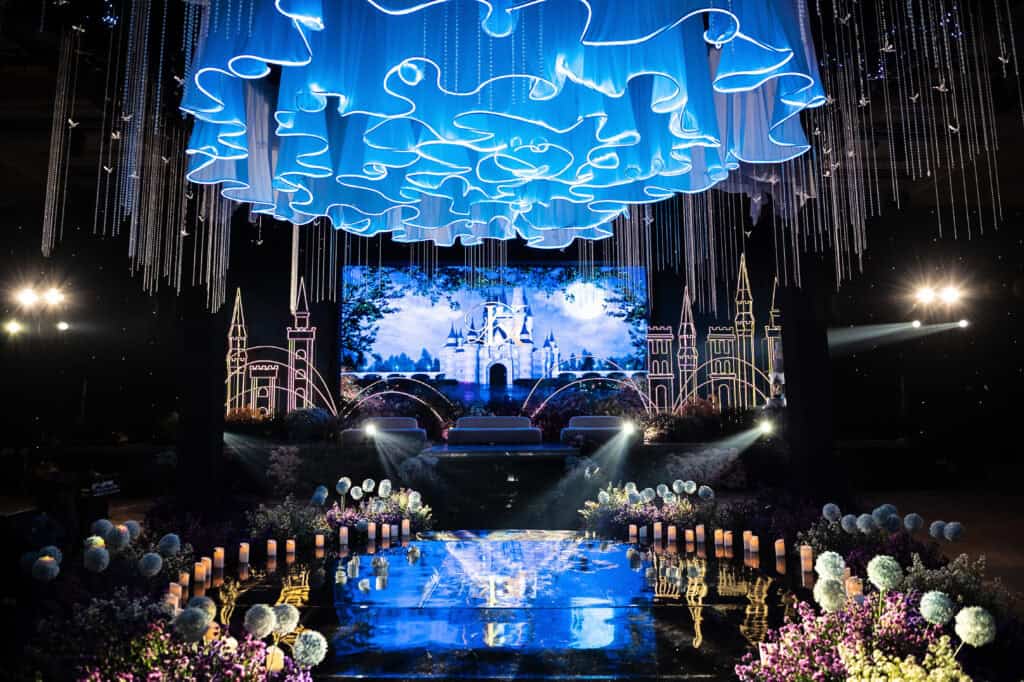 Disney-inspired wedding theme by Trinity Artwork