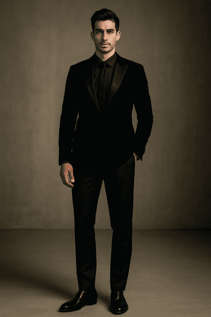 Futuristic Groom Suit