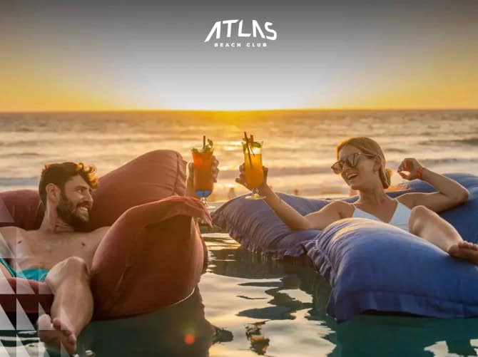 Honeymoon days by the sea at Atlas Beach Club