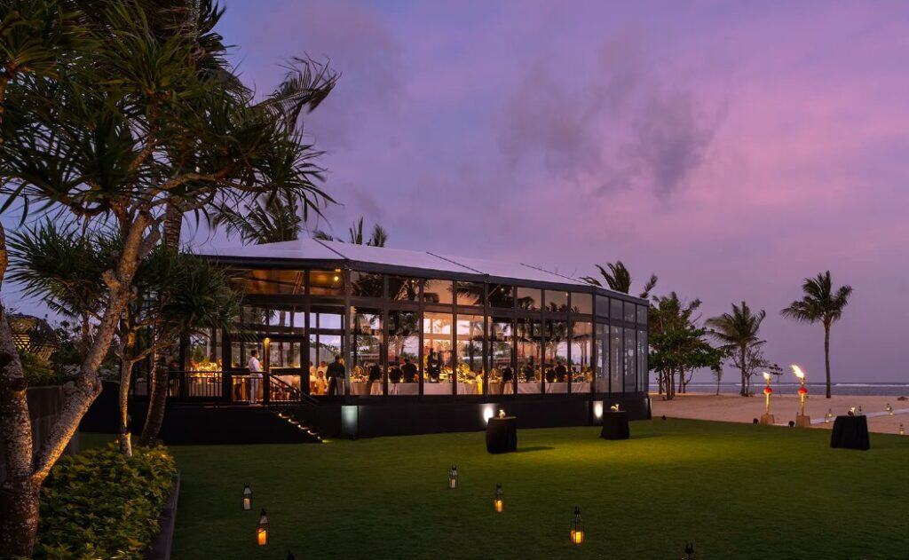 Mulia Glass House Wedding Venue Bali