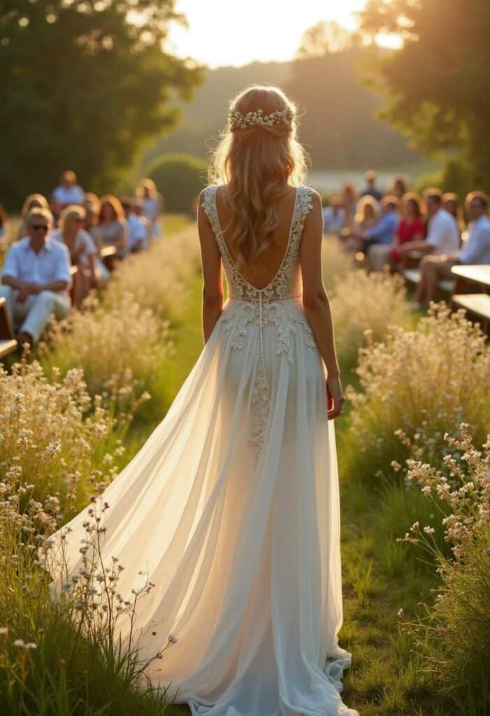 Summer wedding dress