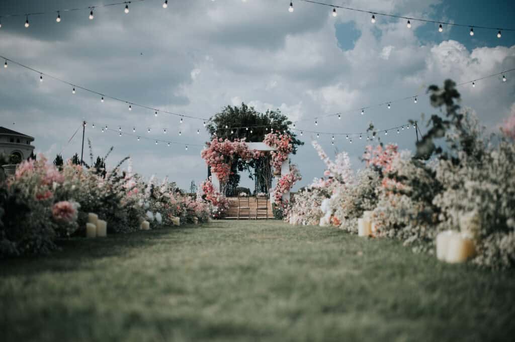 Wedding Decoration in Thailand by Trinity Artwork