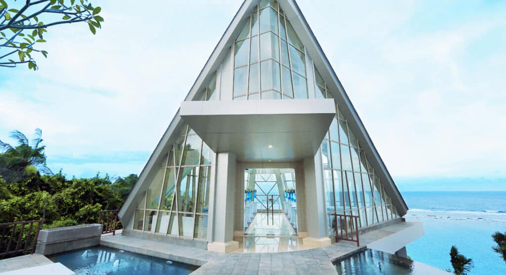 Pearl Chapel Wedding Venue at Samabe Bali
