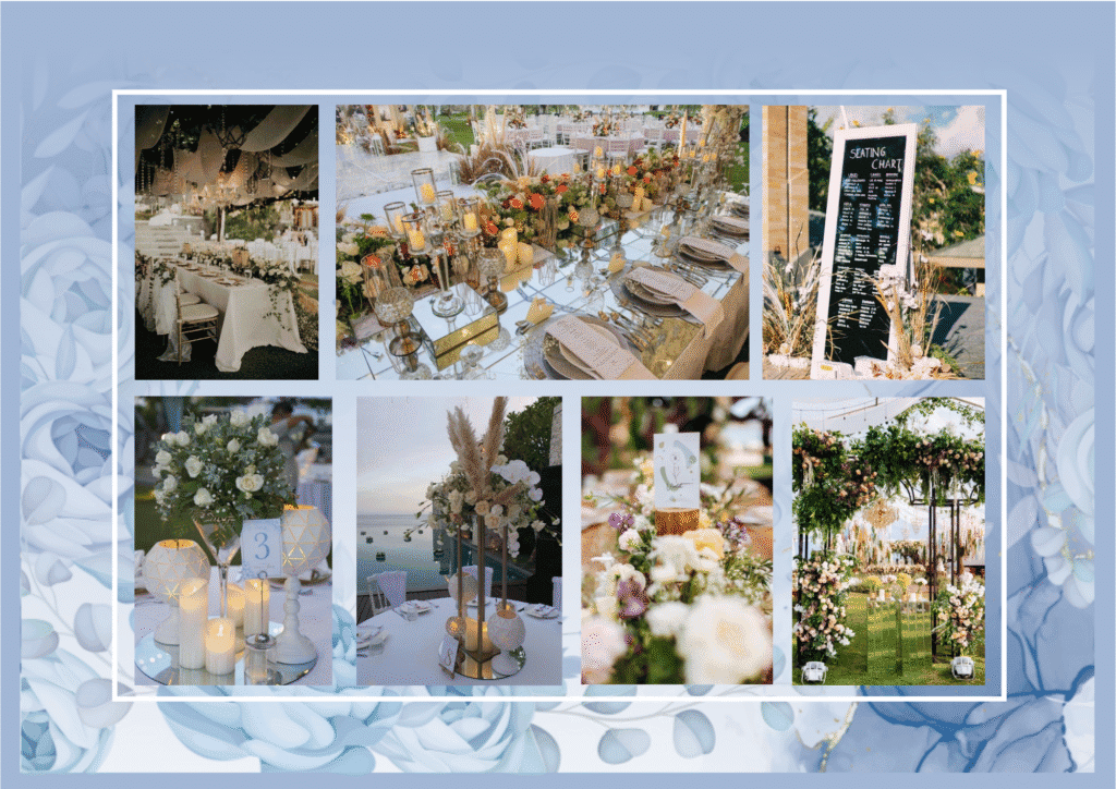 Stunning Bridal Table Decorations